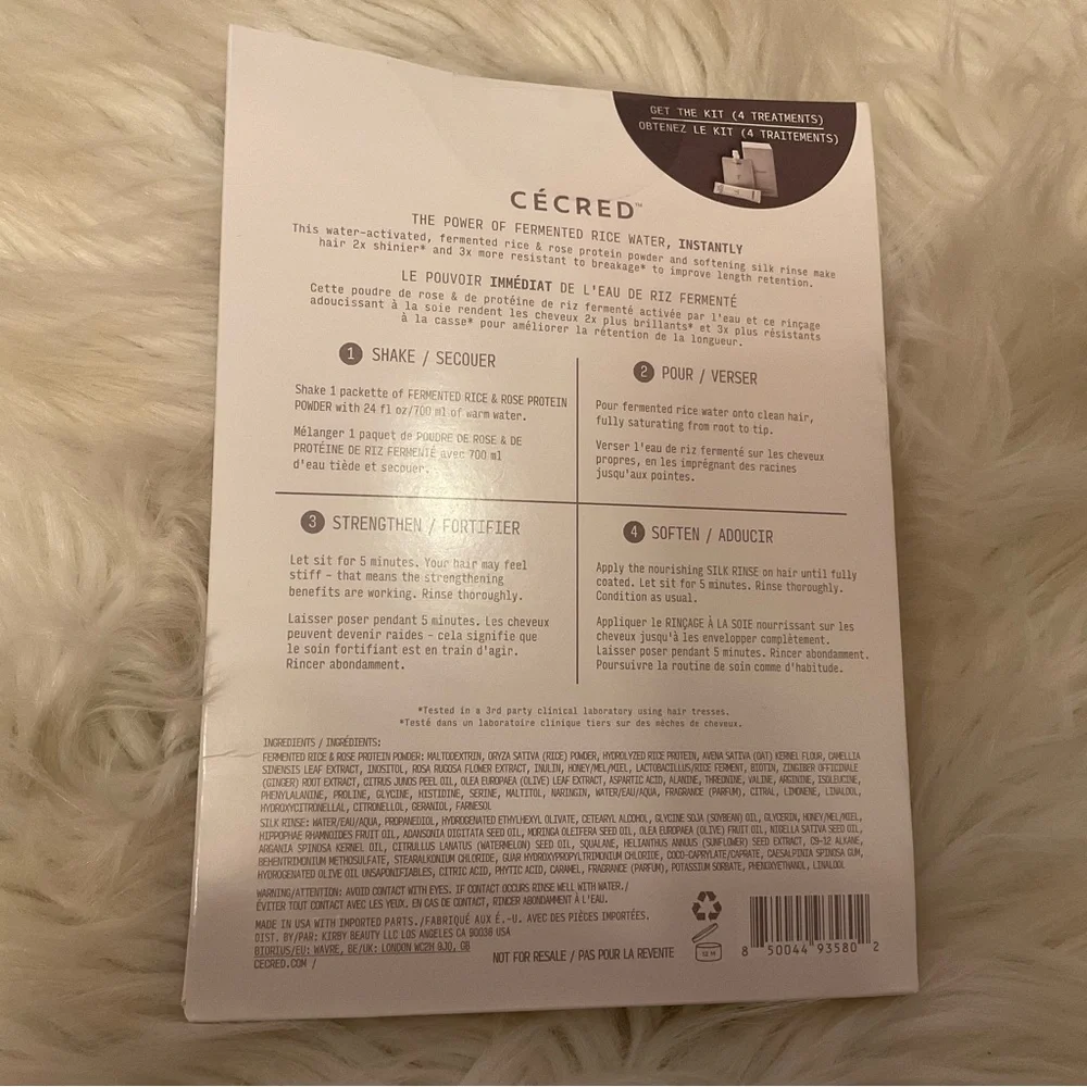 Cecred Hair Bundle - Protein Ritual & Moisture Sealing Ritual - New - Trial Size - Picture 4 of 7